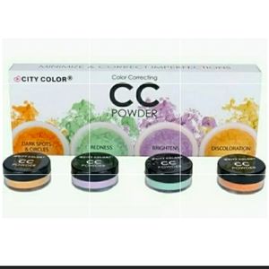 City Color Color Correcting Powder, (Set of 4)